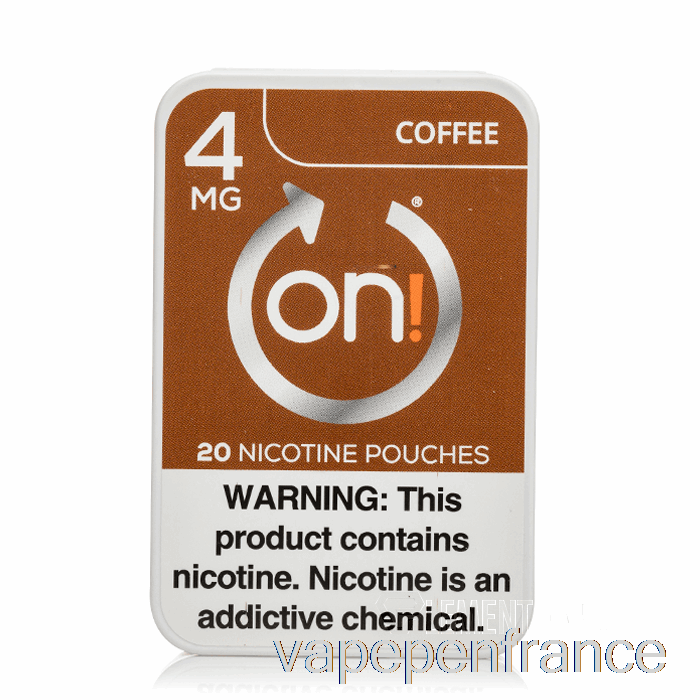 Sur! Sachets De Nicotine - Stylo Vape Café 4mg